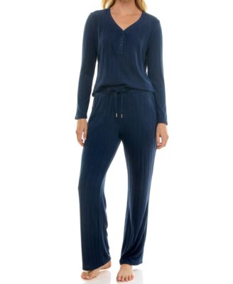 Women's Whisper Soft Wide Ribbed Pajamas