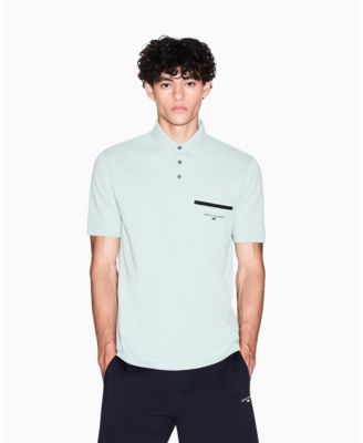 Men's Pique with Pocket Graphic Polo Shirt