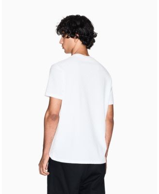 Men's Mercerized Jacquard Allover Logo T-Shirt