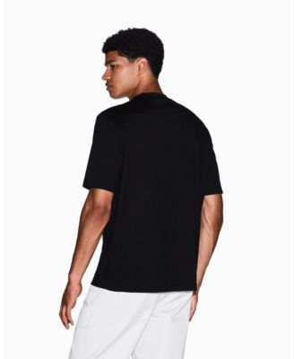 Men's Grid Box Splatter Graphic T-Shirt