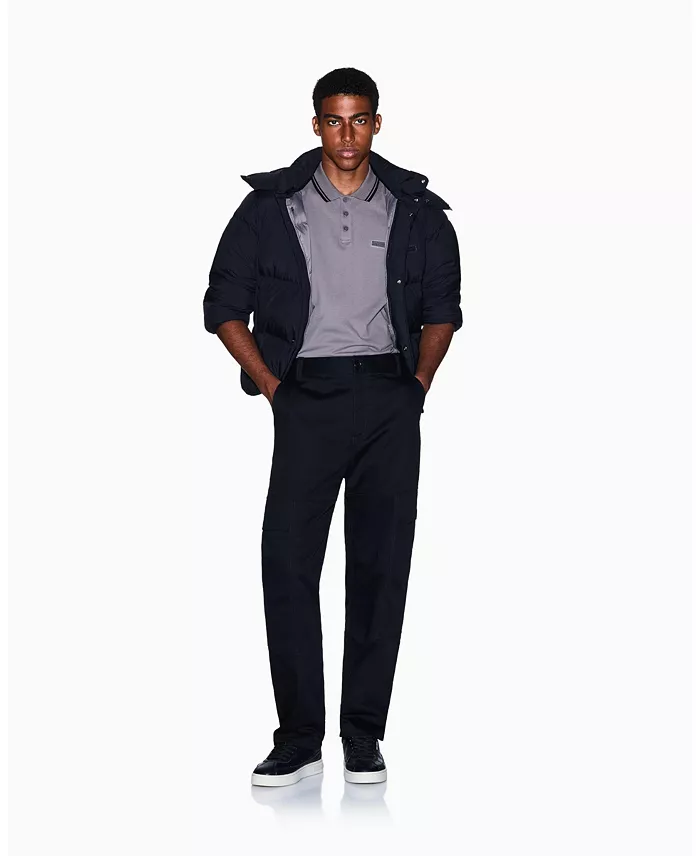Men's Cozy Lab Pique Collar Tipping Polo Shirt - thumbnail 2