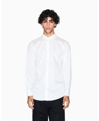 Men's Allover Logo Jacquard Woven Shirt
