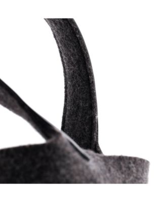 PM Picotin Lock Bag Felt with Leather