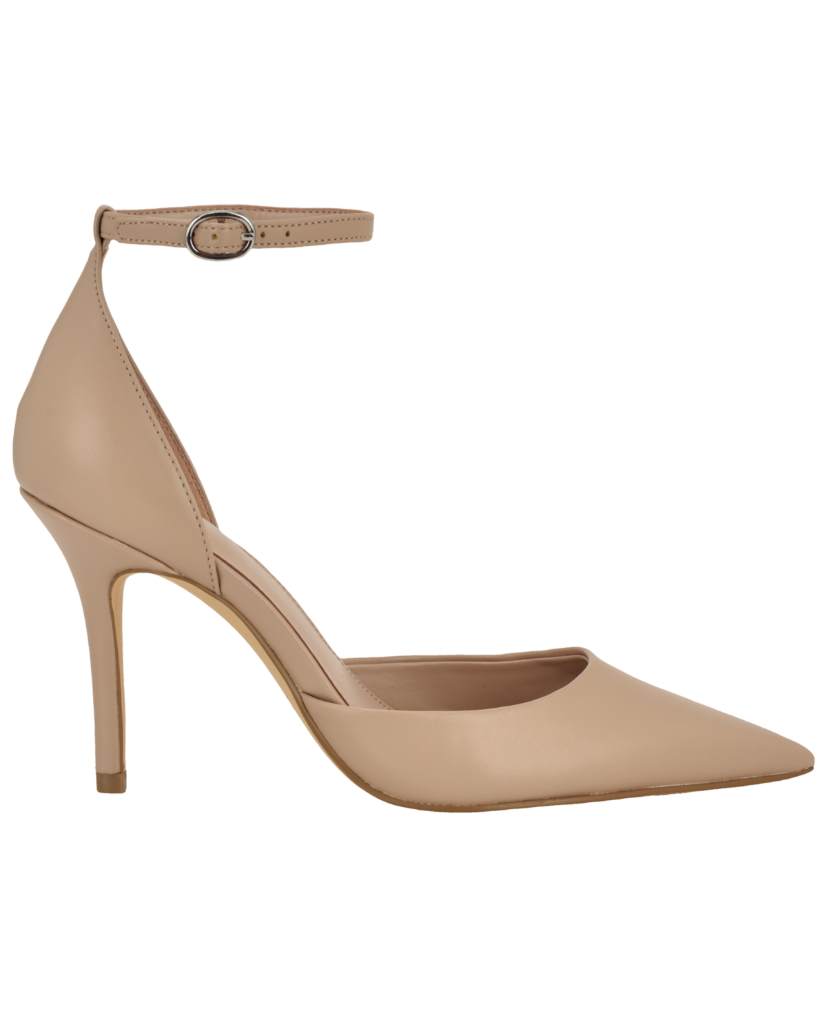 Calvin Klein Women's Olettia Ankle Strap Stiletto Pumps In Neutral