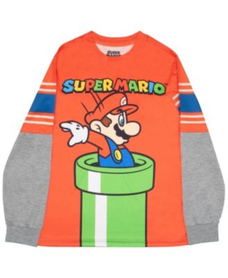 Super Big Boys 2-Piece Long Sleeve T-Shirt and Jogger Pants Set