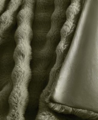 Bubble Faux Fur 3-Pc. Comforter Set, Full/Queen