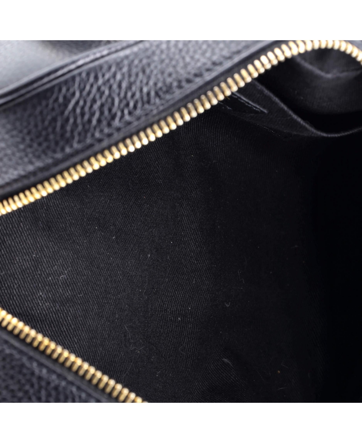 Pre-Owned Versace Virtus Bowling Bag Leather
