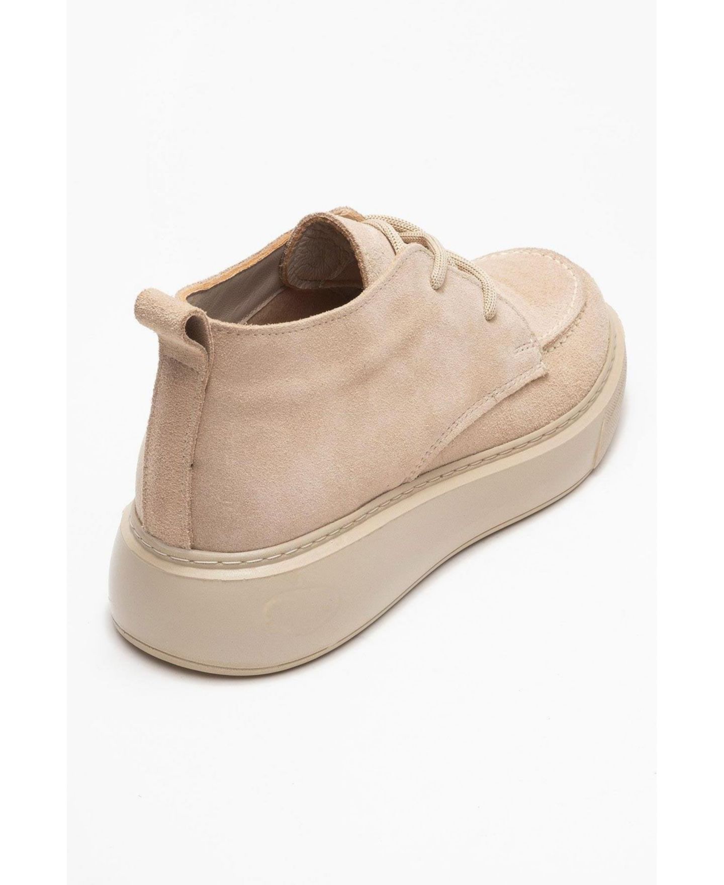 Женские ботинки Forever & Always Shoes Lilya Leather Chukka Boot, цвет: Бежевый замшевый кожаный — фото 4