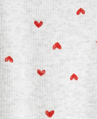 Girls' Toddler 2T-5T Valentine's Day Long-Sleeve T-Shirt and Leggings, 2-Piece Set