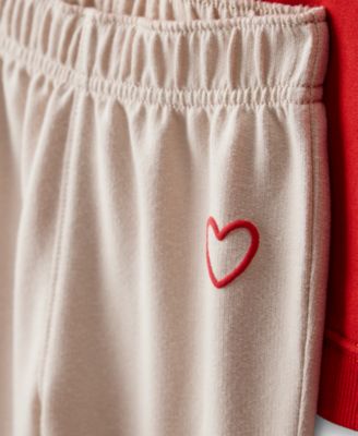 Boys' Toddler 2T-5T To The Moon Long-Sleeve Sweatshirt and Joggers, 2-Piece Set