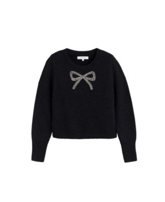 Women's Laura Whitmore Embellished Bow Sweater