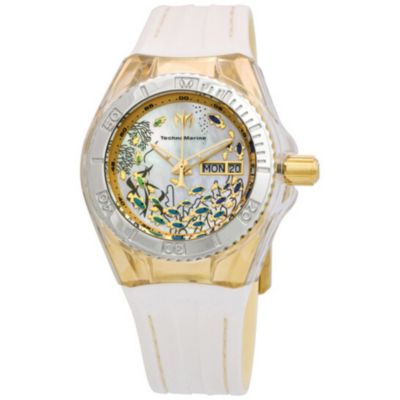 Women's TM-115117 Cruise Quartz White Dial Watch