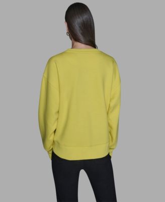 Women's Emoji Choupette Print Sweater