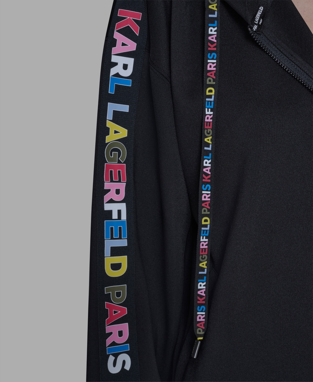 Karl Lagerfeld Paris Women's Logo Detail Jacket