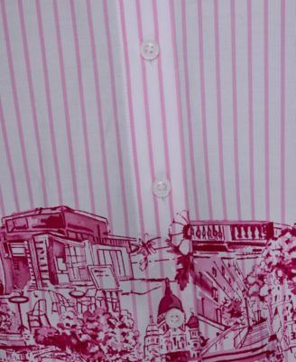 Women's Printed High-Low Shirt