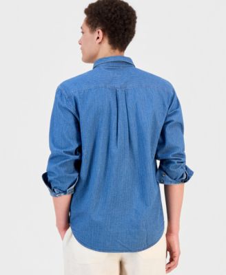 Men's Wild Indigo Plaid Shirt