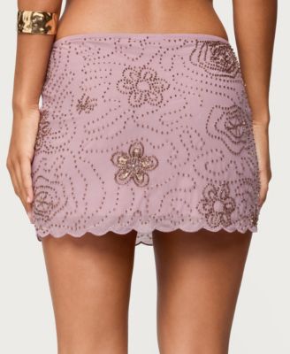 Women's Astrid Beaded Mini Skirt