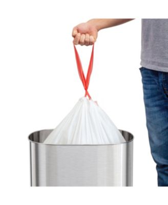 13 Gallon Trash Bag (Tall Kitchen Bags) - Unscented, 50 bags/box - TWO PACK
