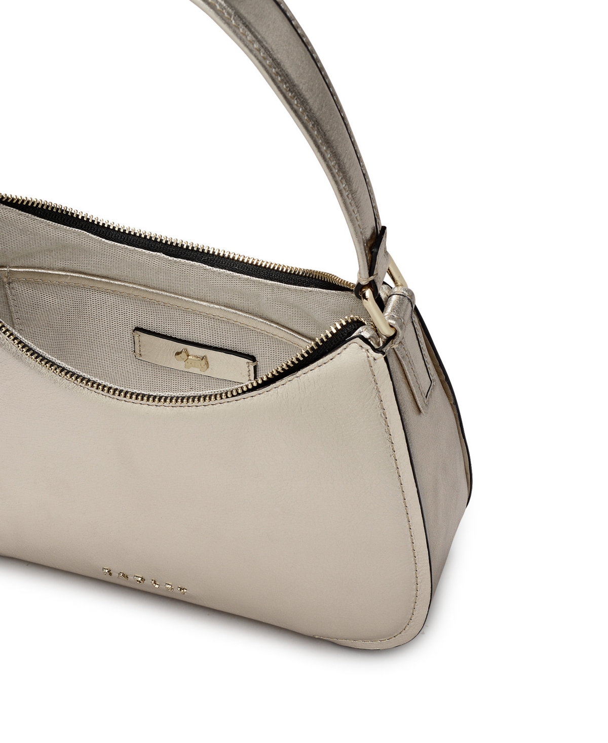 Radley London Alley Metallic Small Zip Top Crossbody Shoulder Bag