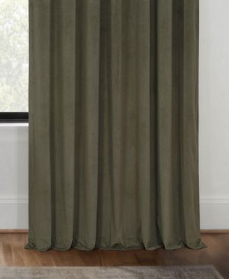 Signature Extra Wide Velvet Blackout Curtain
