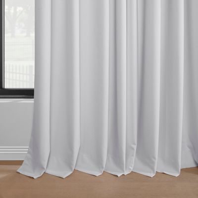 Grommet Performance Linen Hotel Blackout Curtain