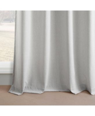 Simply Faux Linen Light Filtering Curtain Pair (2 Panels)
