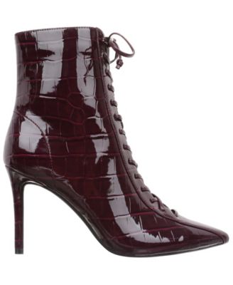 Women's Hariet Lace-Up Booties, Created for Macy's