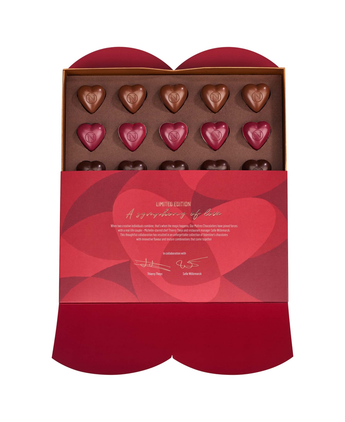 Neuhaus Valentine's Day Love Letter Chocolate Box, 15-Pc.
