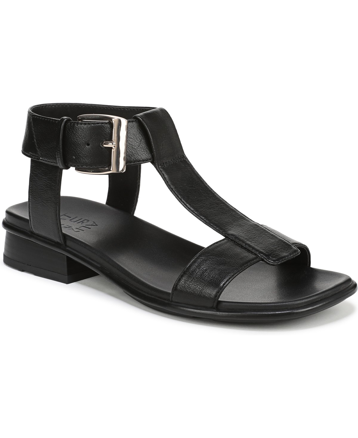 Женские сандалии Naturalizer Women's Easton T-Strap Footbed Sandals — фото 1