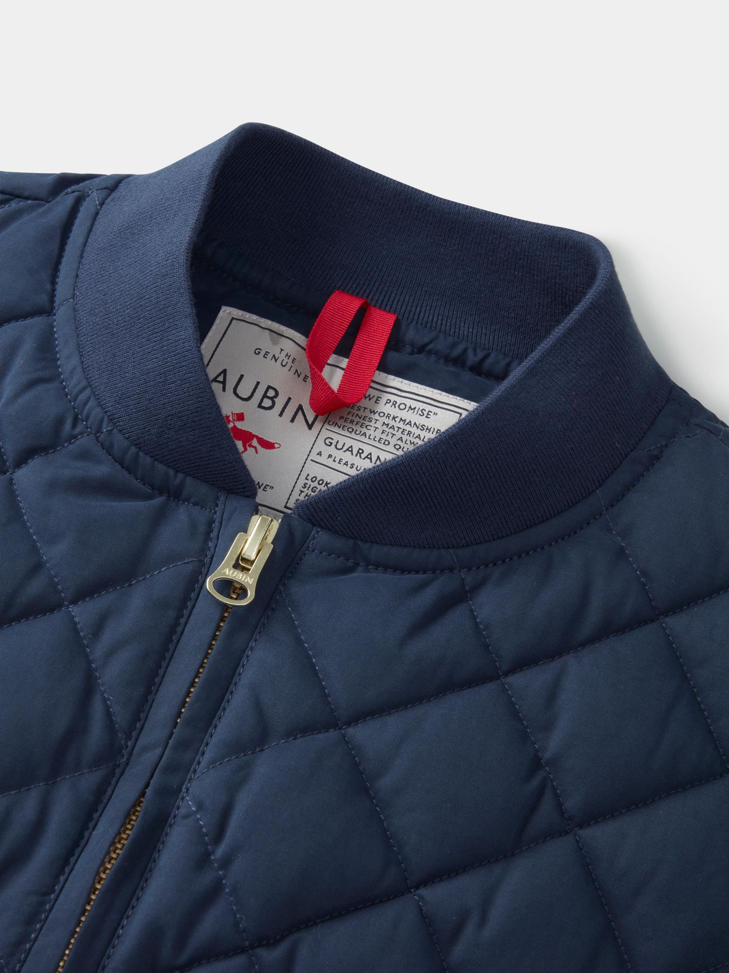 Мужской жилет Aubin Anwick Quilted Gilet Vest, цвет: Тёмно-синий — фото 5