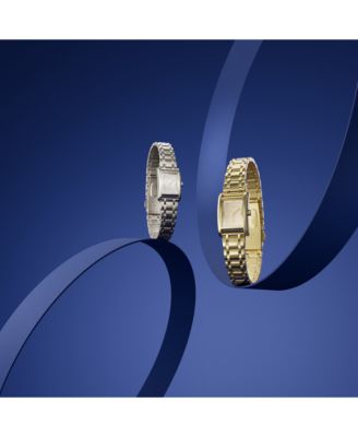 Women's Mini Grove Gold Tone Stainless Steel Bracelet Watch, 16mm