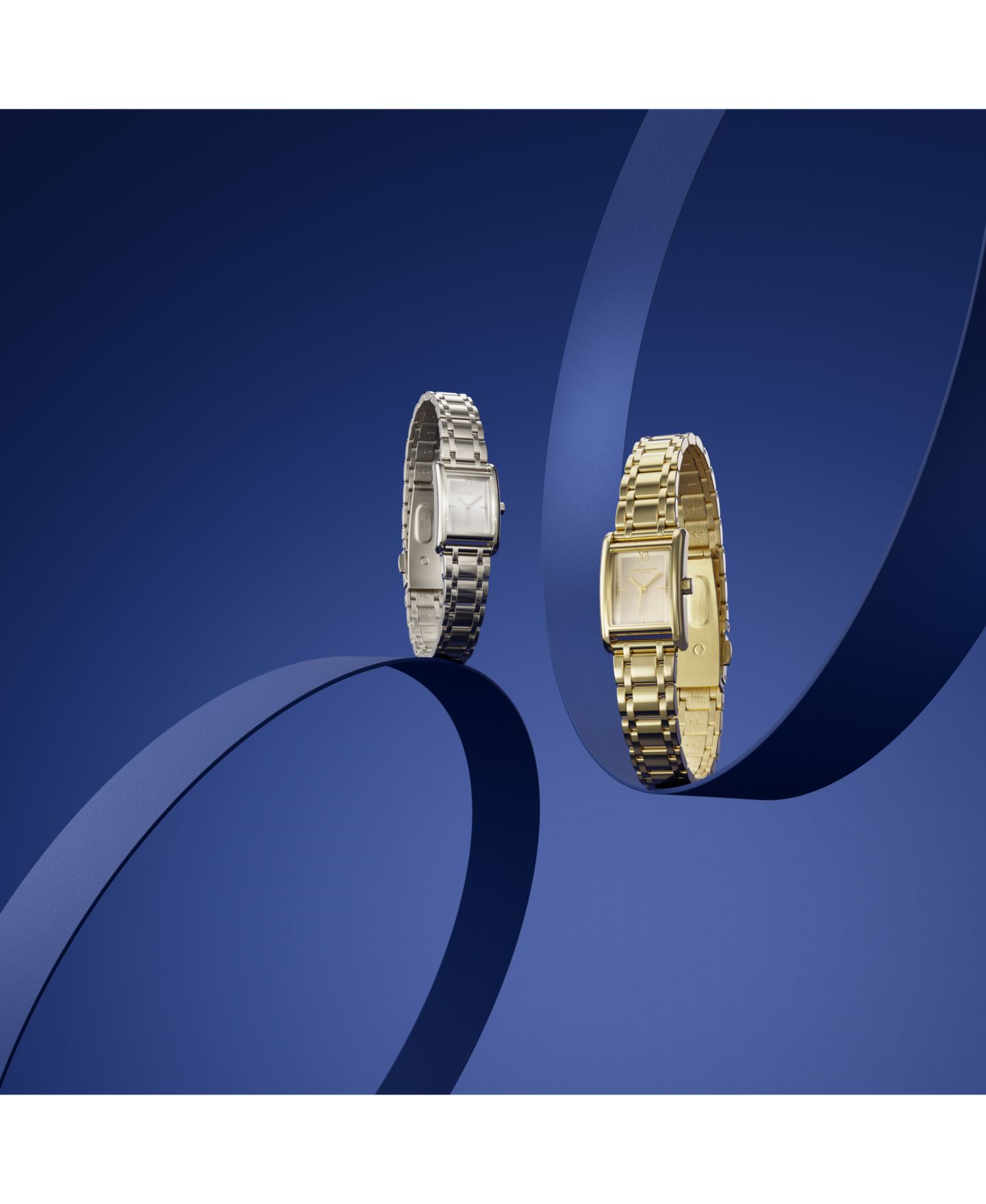 Женские часы Olivia Burton Mini Grove Gold Tone Stainless Steel Bracelet Watch, 16mm — фото 6