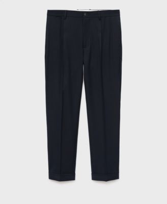 Men's Regular-Fit Pleated Pants