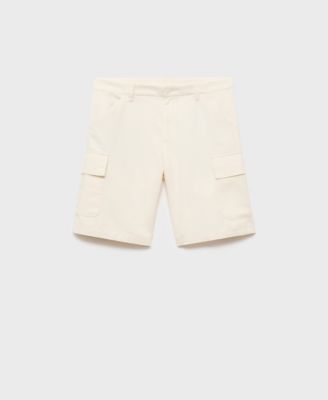 Men's Cotton Lyocell Cargo 10" Bermuda Shorts