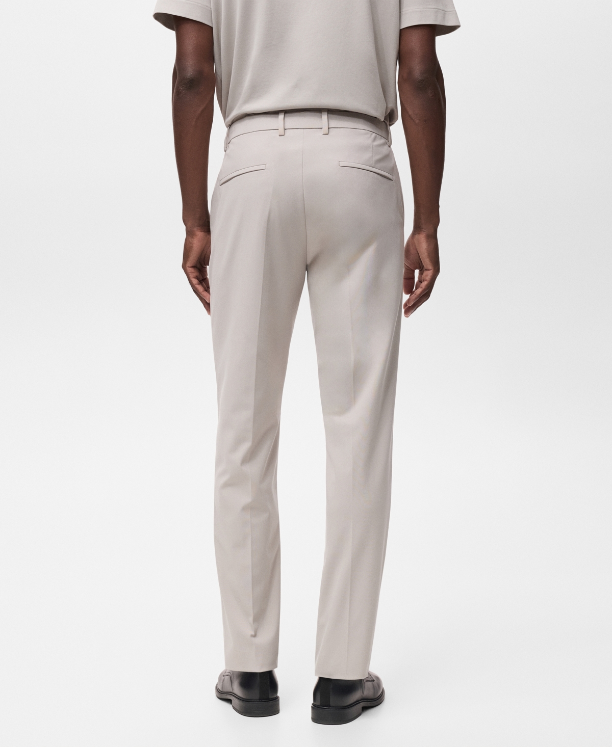 Mango Men's Zurich Slim-Fit Thermolite Suit Pants