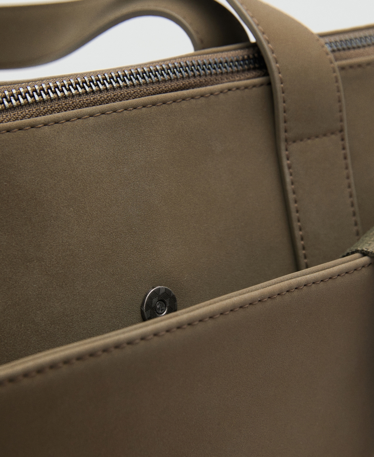 Mango Men's Pockets Multi-Functional Backpack