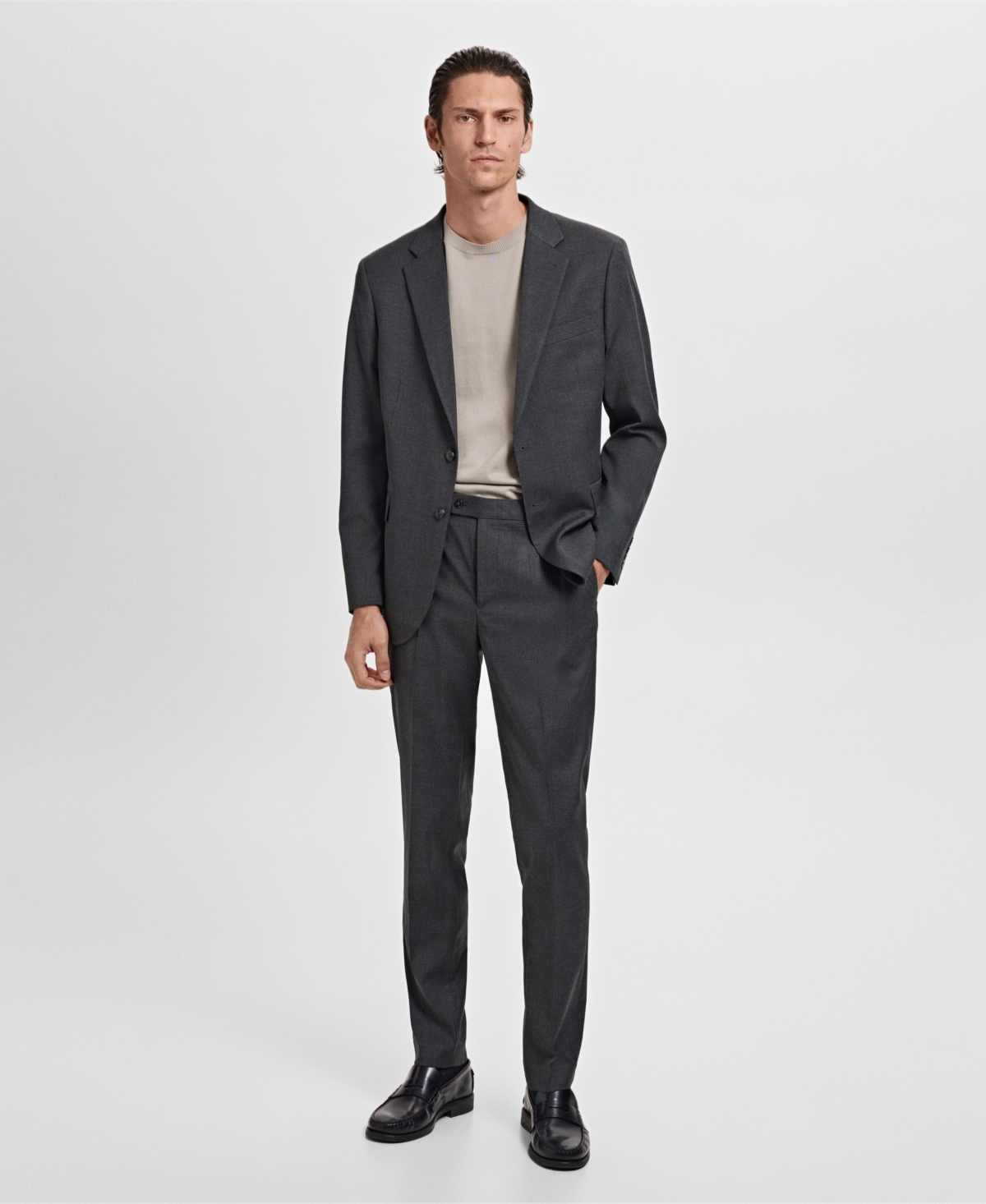 Mango Men's Milan Slim-Fit Suit Blazer