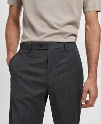 Men's Milan Slim-Fit Suit Pants