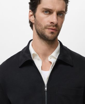 Men's Zip-Up Pocket Sweatshirt