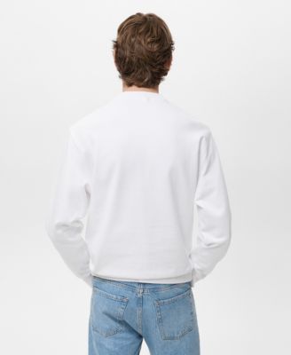 Men's Cotton Text Sweatshirt