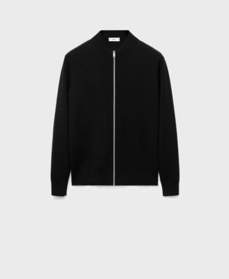 Men's Zipped Knit Cardigan