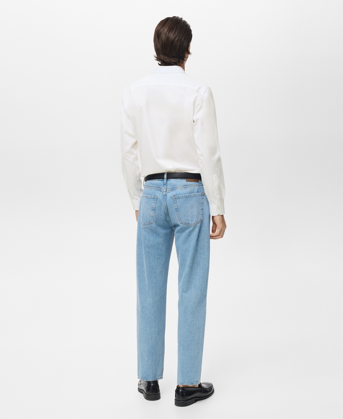 Mango Men's Cotton Slim-fit Shirt In White