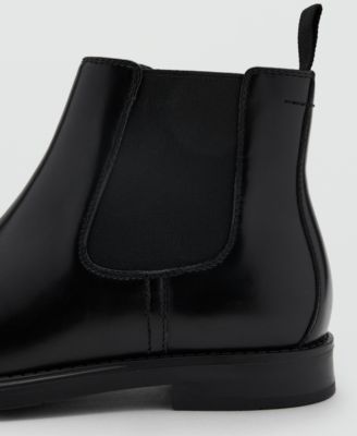 Men's Leather-Effect Chelsea Ankle Boots