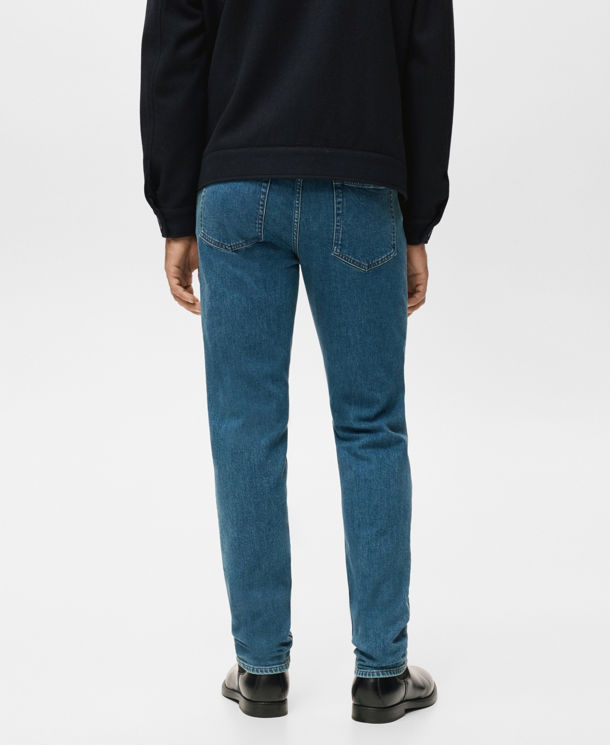 Mango Men's Slim Fit Ultra Soft Touch Patrick Jeans