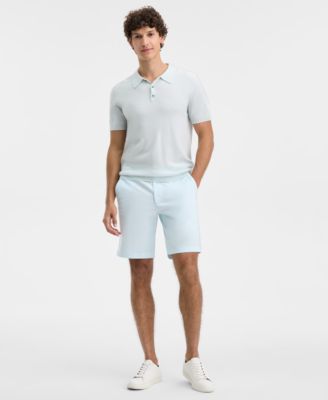 Men's Regular-Fit 9" 4-Way Stretch Shorts, Created for Macy's 