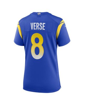 Women's Jared Verse Royal Los Angeles Rams Team Game Jersey