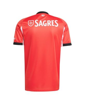 Men's Red Benfica 2025/26 Home Replica Jersey