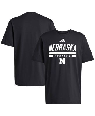 adidas - Men's Black Nebraska Huskers Alternate Fresh T-Shirt