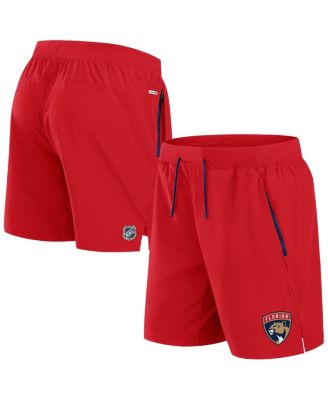 Fanatics - Men's Red Florida Panthers Authentic Pro Rink Performance Shorts