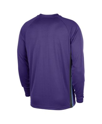 Men's Purple Utah Jazz 2025/26 Authentic Pre-Game Legend Dri-FIT Long Sleeve Shooting T-Shirt	